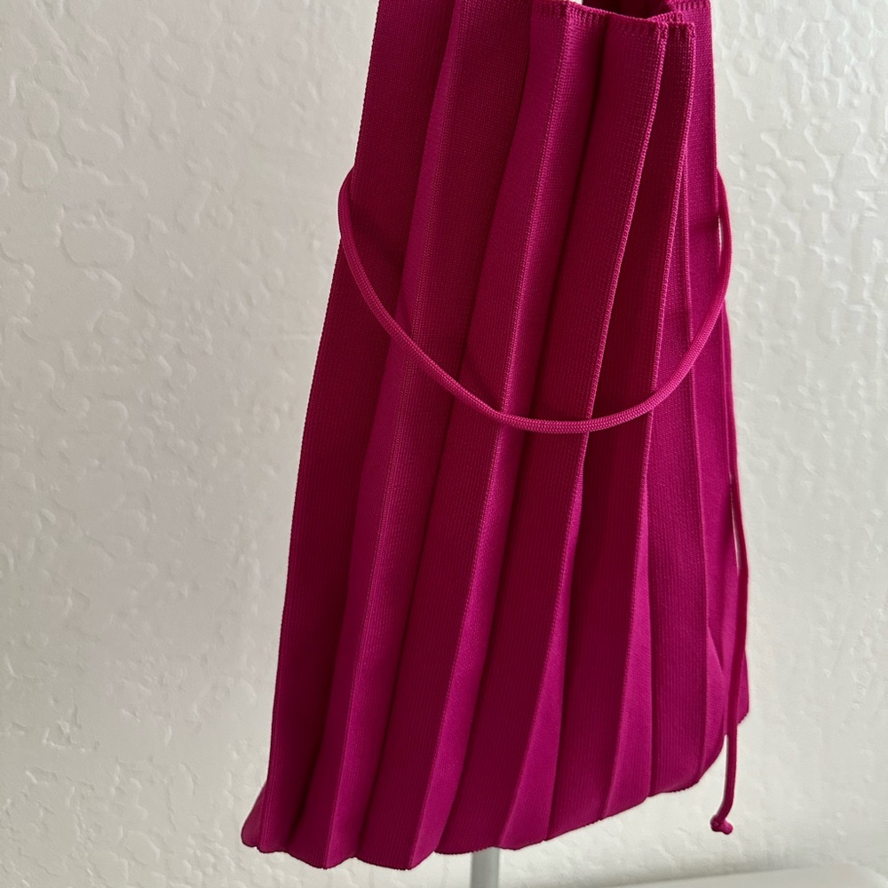 JOSEPH&STACEY Lucky Pleats Knit M Tote bag